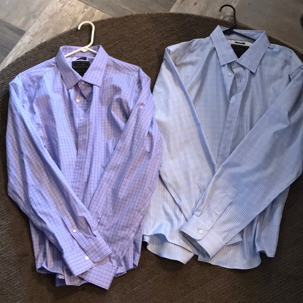 2 button down dress shirts